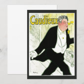 Art Nouveau, Caudieux van Toulouse Lautrec (Voorkant / Achterkant)