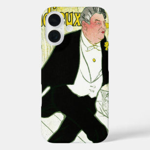 Art Nouveau, Caudieux van Toulouse Lautrec iPhone 16 Hoesje