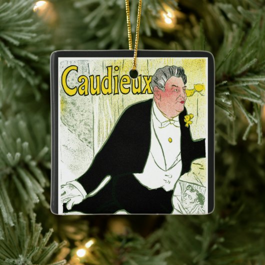  Art Nouveau, Caudieux van Toulouse Lautrec Keramisch Ornament (Boom)