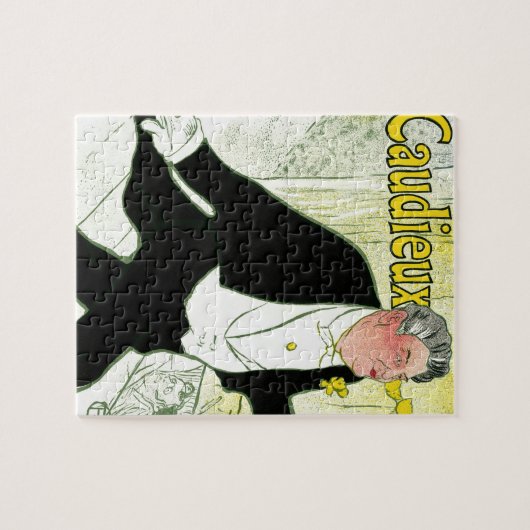  Art Nouveau, Caudieux van Toulouse Lautrec Legpuzzel (Horizontaal)