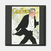  Art Nouveau, Caudieux van Toulouse Lautrec Magneet (Voorkant)