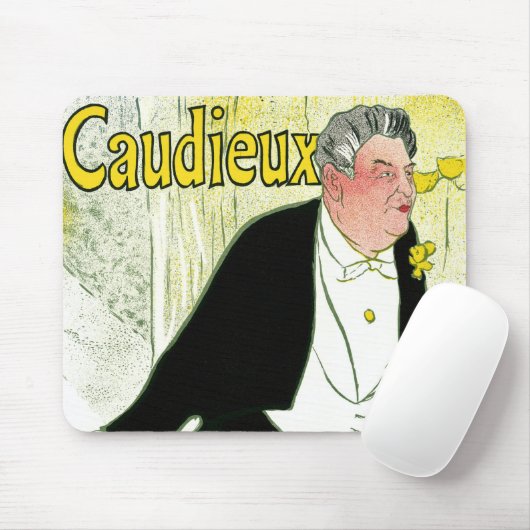  Art Nouveau, Caudieux van Toulouse Lautrec Muismat (Met muis)