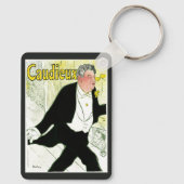 Art Nouveau, Caudieux van Toulouse Lautrec Sleutelhanger (Achterkant)