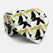 Art Nouveau, Caudieux van Toulouse Lautrec Stropdas (Opgerold)