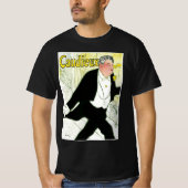 Art Nouveau, Caudieux van Toulouse Lautrec T-shirt (Voorkant)