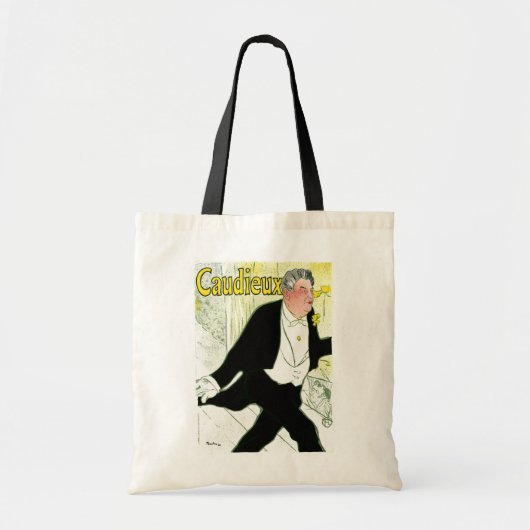 Art Nouveau, Caudieux van Toulouse Lautrec Tote Bag (Voorkant)
