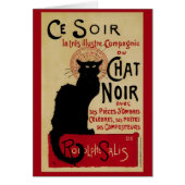  Art Nouveau, Ce Soir Chat Noir Black Cat (Voorkant)