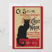 Art Nouveau, Ce Soir Chat Noir Black Cat (Voorkant)
