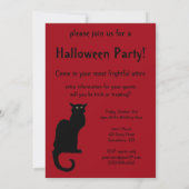  Art Nouveau, Ce Soir Chat Noir Black Cat Kaart (Achterkant)