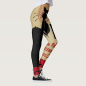 Art Nouveau, Ce Soir Chat Noir Black Cat Leggings (Rechts)