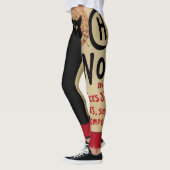 Art Nouveau, Ce Soir Chat Noir Black Cat Leggings (Links)