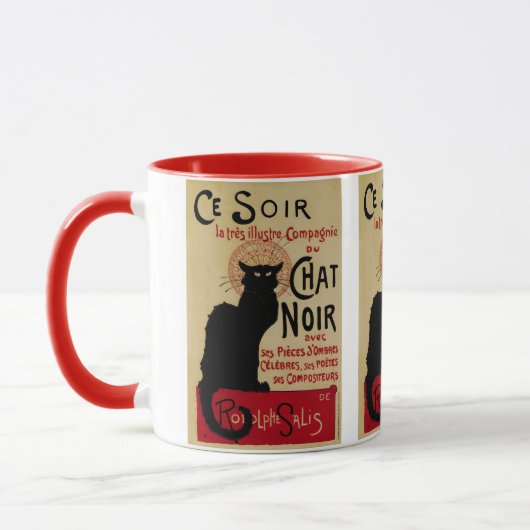  Art Nouveau, Ce Soir Chat Noir Black Cat Mok (Links)