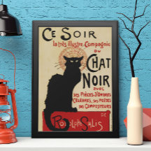  Art Nouveau, Ce Soir Chat Noir Black Cat