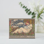 Art Nouveau - Century Magazine Briefkaart (Staand voorkant)