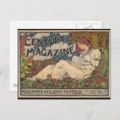 Art Nouveau - Century Magazine Briefkaart (Voorkant / Achterkant)
