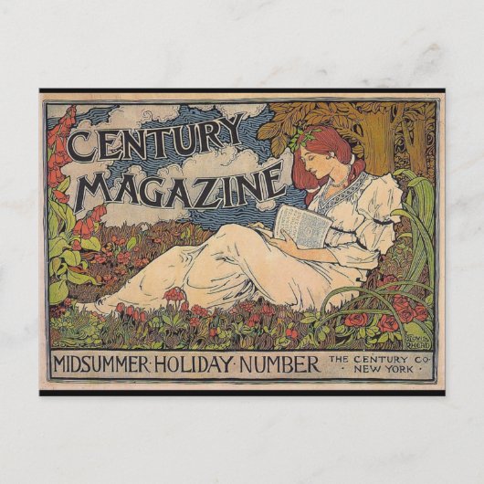 Art Nouveau - Century Magazine Briefkaart (Voorkant)