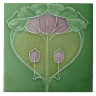 Art Nouveau Ceramic Fireplace Wall Tegel Tegeltje