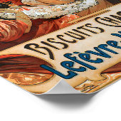 Art Nouveau Champagne Lefevre Utile 1896 Poster (Hoek)