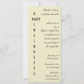  art nouveau, champagne van Alphonse Mucha Kaart (Achterkant)