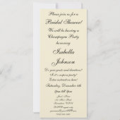  art nouveau, champagne van Alphonse Mucha Kaart (Achterkant)