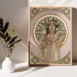 Art Nouveau Champagne Viering Mucha Folie Afdrukken<br><div class="desc">Ervaar de elegantie en allure van de Art Nouveau-periode met dit prachtige verlichte poster, met het iconische kunstwerk "Champagne Celebration" van Alphonse Mucha. Dit meesterwerk wordt tot leven gebracht met rijke, warme kleuren en prachtige gouden folie accenten die het licht vangen en een vleugje luxe toevoegen aan elke kamer. De...</div>