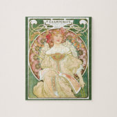  Art Nouveau, Champenois door Alphonse Mucha Legpuzzel (Verticaal)