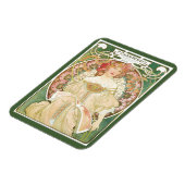  Art Nouveau, Champenois door Alphonse Mucha Magneet (Linkerzijde)