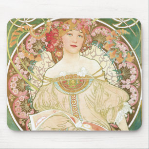 Art Nouveau, Champenois door Alphonse Mucha Muismat