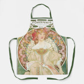 Art Nouveau, Champenois door Alphonse Mucha Schort (Voorkant)