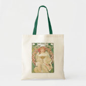  Art Nouveau, Champenois door Alphonse Mucha Tote Bag (Voorkant)