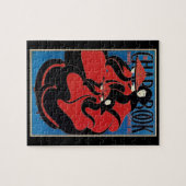  Art Nouveau Chap Book Thanksgiving Legpuzzel (Horizontaal)