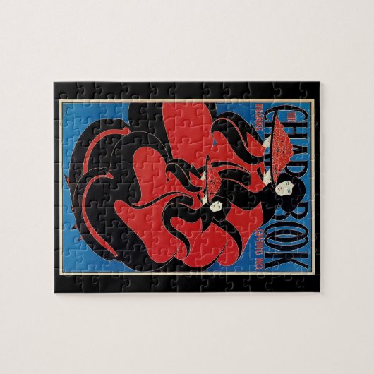 Art Nouveau Chap Book Thanksgiving Legpuzzel (Horizontaal)