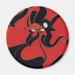  Art Nouveau Chap Book Thanksgiving Magneet