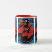 Art Nouveau Chap Book Thanksgiving Mok (Midden)