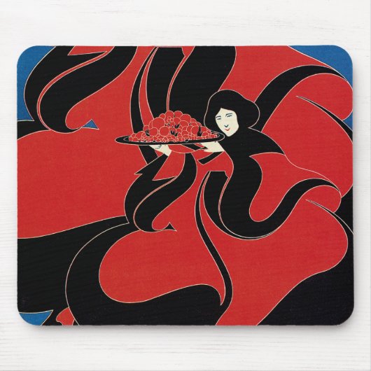  Art Nouveau Chap Book Thanksgiving Muismat (Voorkant)