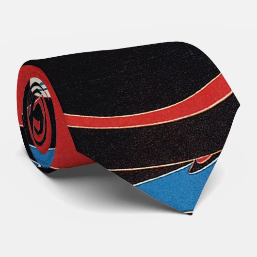  Art Nouveau Chap Book Thanksgiving Stropdas (Opgerold)