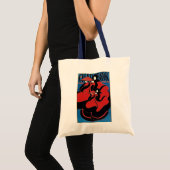 Art Nouveau Chap Book Thanksgiving Tote Bag (Voorkant (product))