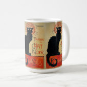 Art Nouveau Chat Noir Koffiemok (Voorkant rechts)