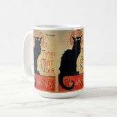 Art Nouveau Chat Noir Koffiemok (Voorkant links)