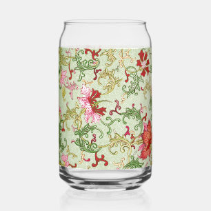 Art Nouveau Chinese Bloemmotieven Chinoiserie Anti Blikvorm Glas