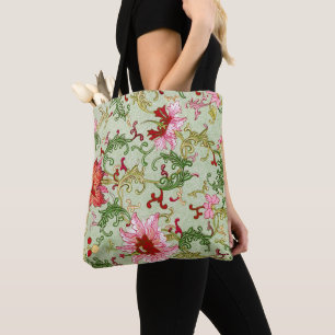 Art Nouveau Chinese Bloemmotieven Chinoiserie Anti Tote Bag