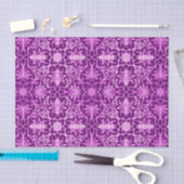 Art Nouveau Chinese Pattern - Amethyst Paars Tissuepapier (Craft)