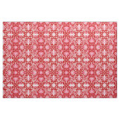 Art Nouveau Chinese Pattern - Deep Red Stof (Yard (91,4 cm))