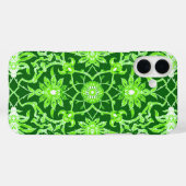 Art Nouveau Chinese Pattern - Emerald Green Case-Mate iPhone Case (Achterkant (horizontaal))