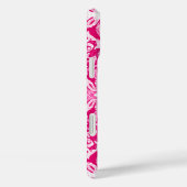 Art Nouveau Chinese Pattern - Fuchsia Pink Case-Mate iPhone Case (Achterkant / Rechts)