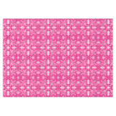 Art Nouveau Chinese Pattern - Fuschia Pink Tafelkleed (Voorkant (Horizontaal))