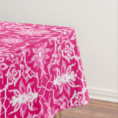 Art Nouveau Chinese Pattern - Fuschia Pink Tafelkleed (Voorbeeld)