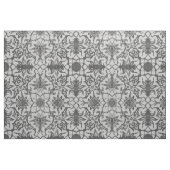 Art Nouveau Chinese Pattern - Silver Grey Stof (Fat Quarter)