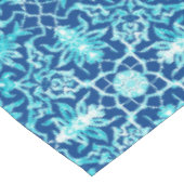 Art Nouveau Chinese Pattern - Turquoise en Blue Tafelkleed (Gekanteld)