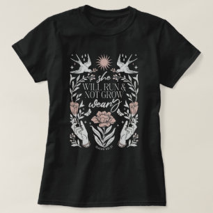 Art Nouveau Christelijk Geloof Bijbelvers Religieu T-shirt
